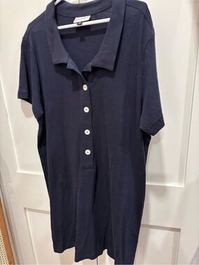 Universal Thread Navy Polo Midi Dress